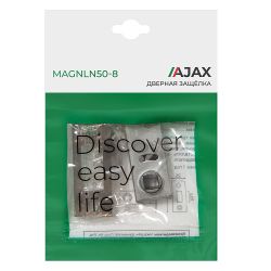 Защелка врезная магнитная AJAX MAGNLN50-8 SN мат.никель /49685/