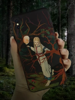 Чехол на iPhone X с принтом