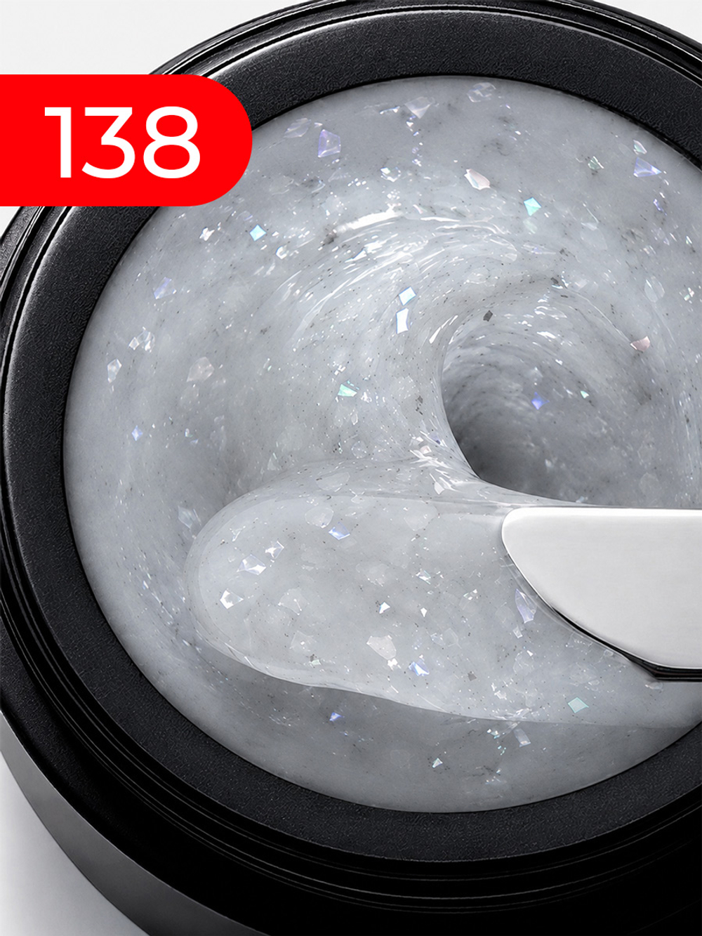 BSG Жёсткий гель для наращивания Konfityur НИЗКАЯ ВЯЗКОСТЬ №138 (13 г)