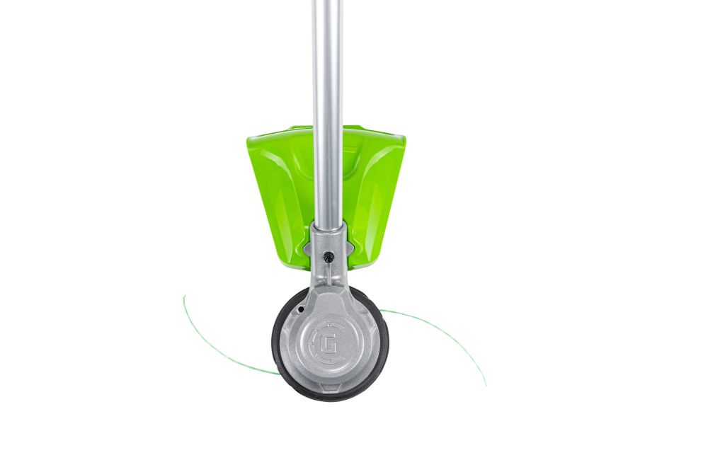 Аккумуляторный триммер Greenworks GD82LTK5, 82v, 40 см, (2110607UB), с аккумулятором 2,5 А·ч ; 5 А·ч и зарядным устройством
