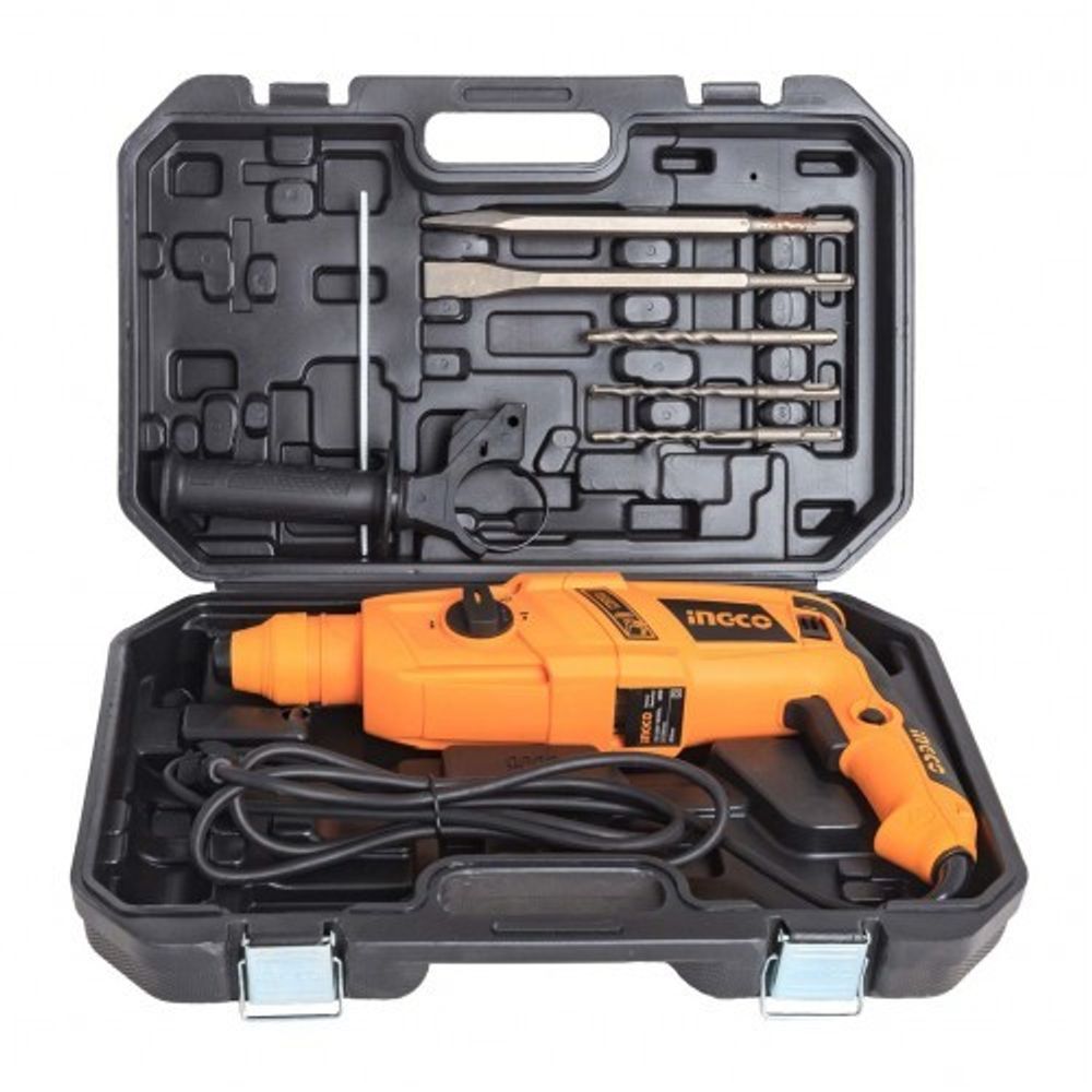 Перфоратор 800Вт SDS-Plus 2,5 Дж кейс INGCO RGH9018