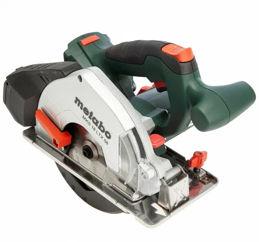 Пила дисковая аккумуляторная Metabo MKS 18 LTX 58 (без акк, без з/у)