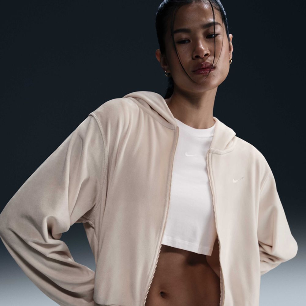 Толстовка женская NIKE W NSW NK CHLL VLR FZ HDY