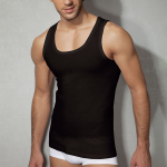 Хлопковая мужская майка Doreanse Cotton Basic (Размер: XL) (Цвет: черный)