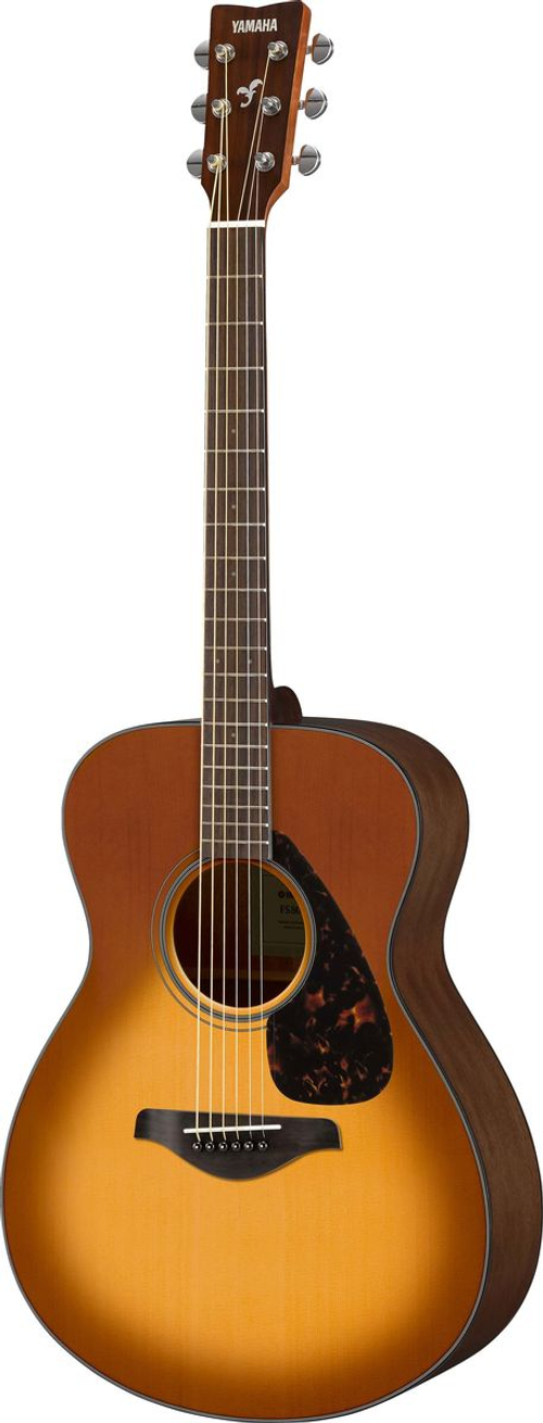 Yamaha FS800 SDB акустическая гитара, цвет SAND BURST, компактный корпус, дека (Ель массив)