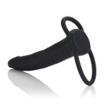 Страпон на пенис Silicone Love Rider Dual Penetrator черный (Цвет: черный)