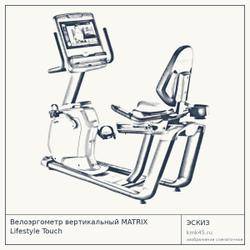 Велоэргометр вертикальный MATRIX Lifestyle Touch — от 693 000 ₽