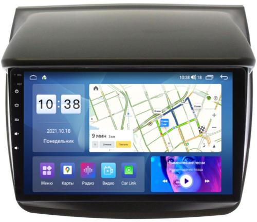 Магнитола для Mitsubishi L200, Pajero Sport 2006-2016 - Parafar PF220UHD на Android 13, Быстрая, QLED, CarPlay, 4G SIM-слот