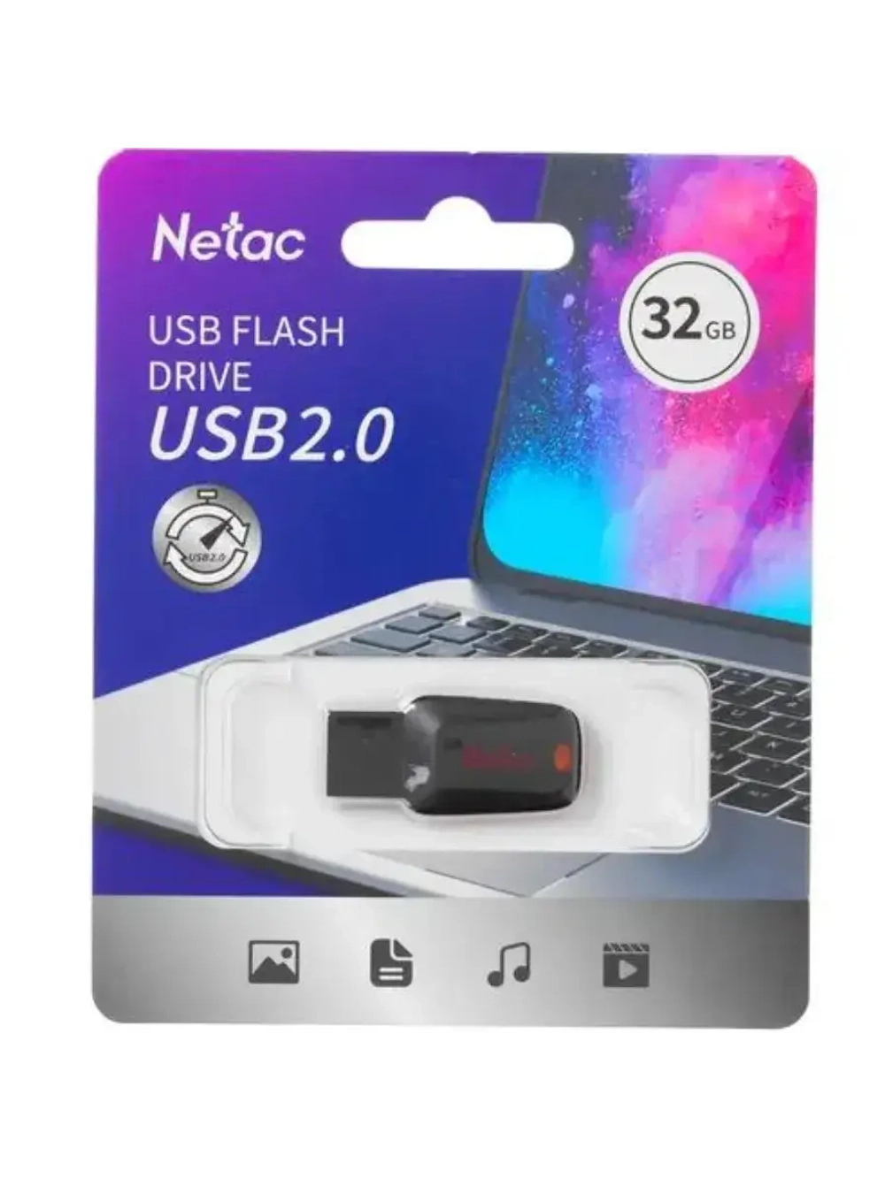 Память USB Flash 32 ГБ U197 NT03U197N-032G-20BK BLACK