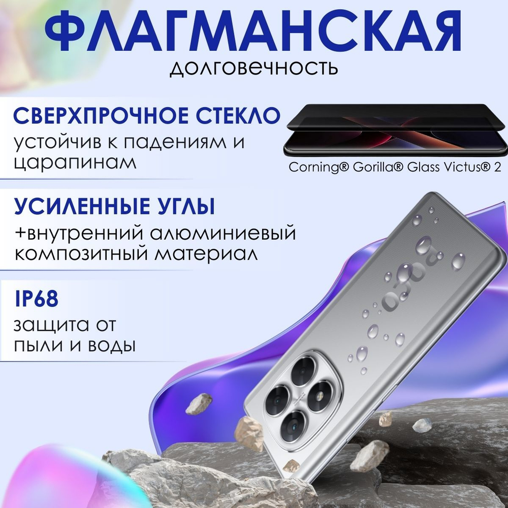 Смартфон Xiaomi Poco X7 5G 12/512GB Silver