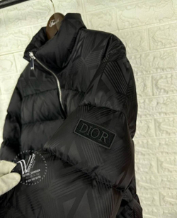 Пуховик CD Dior премиум черный