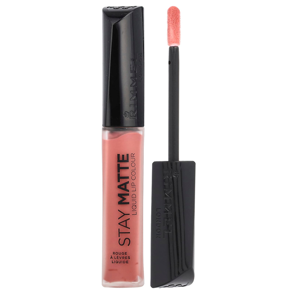 Rimmel London, Stay Matte, жидкая губная помада, оттенок 200 Blink, 6,5 мл (0,21 жидк. унции)