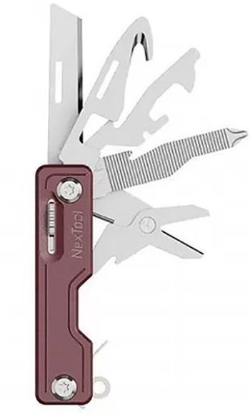 Нож-брелок Nextool (Xiaomi) Knight EDC красный (NE20097)