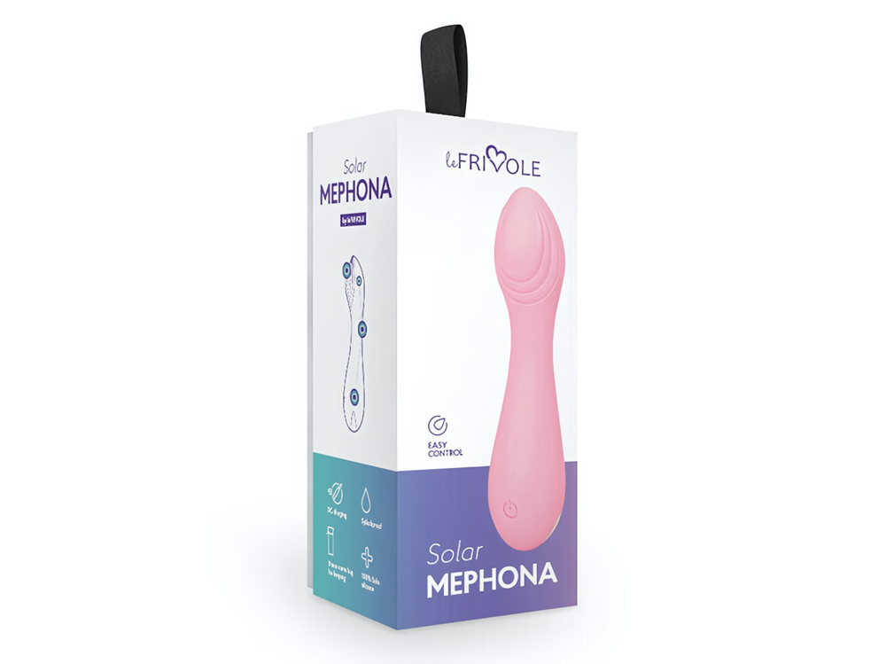 Мини вибратор Mephona, цвет Розовый (SOLAR) (Цвет: розовый)