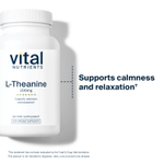 Vital Nutrients, L-теанин, 200 мг, 120 веганских капсул