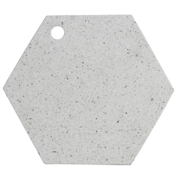 Доска сервировочная из камня elements hexagonal 30 см
