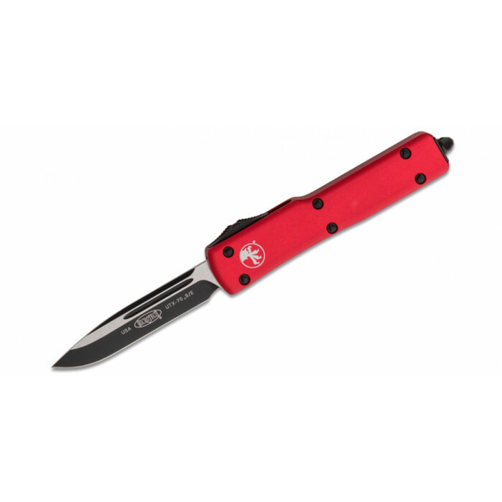 Фронтальный нож Microtech 148-1RD UTX-70 S/E Выкидной