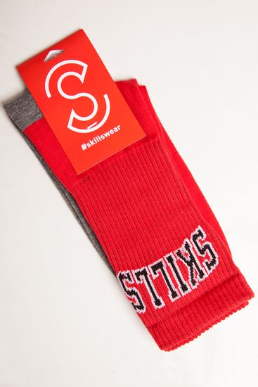 Носки SKILLS Chicago Red 40-44