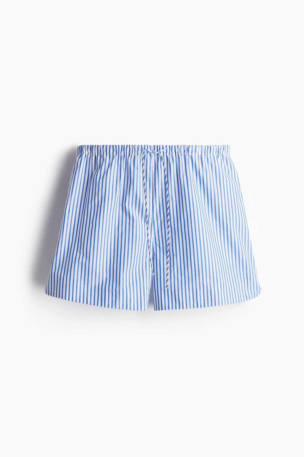 Свободные хлопковые шорты на кулиске - H&M