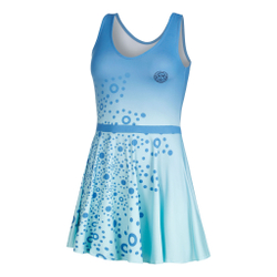 Женская теннисное платье BIDI BADU Colortwist 2in1 Dress Women - Turquoise, Blue
