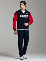 Спортивный костюм мужской СССР 11M-RT-1883 темно-синий