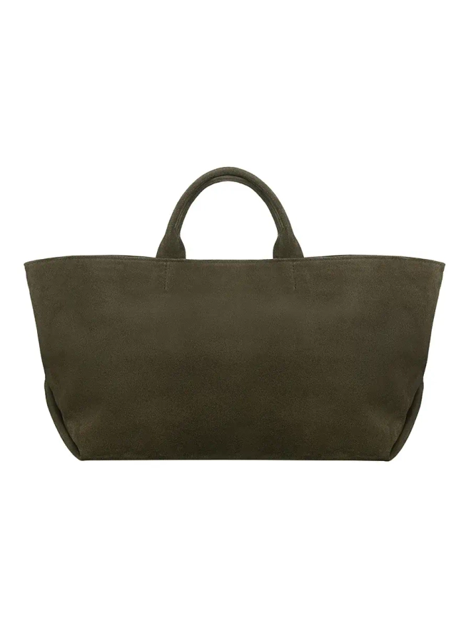 Тоут из замши Weekender bag «Khaki»