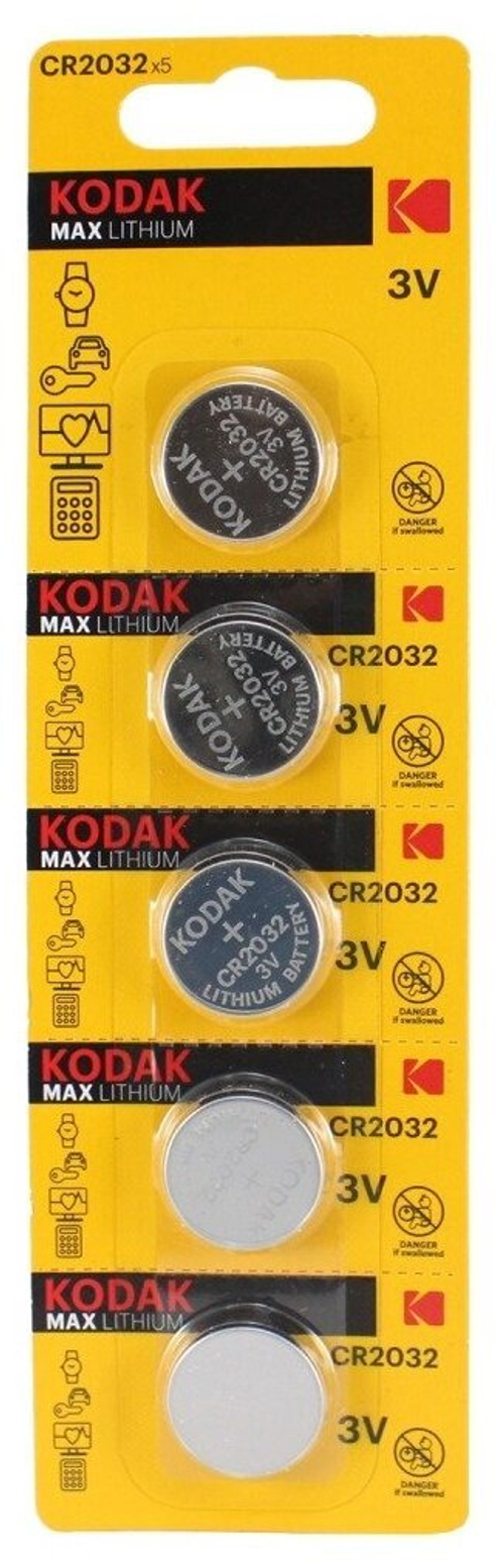 ЭЛЕМЕНТ ПИТАНИЯ KODAK CR2032-5BL 1ШТ