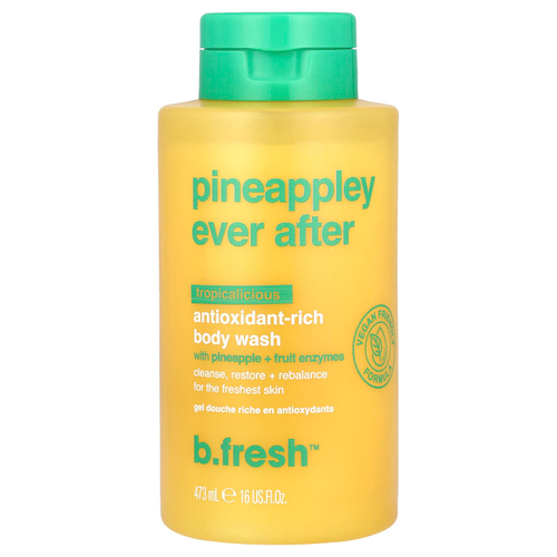 b.fresh, Pineappley Ever After, гель для душа, богатый антиоксидантами, тропические фрукты, 473 мл (16 жидк. унций)