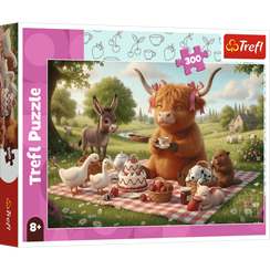 Pazl \ Puzzle \ Пазлы Puzzles - "300" - Sweet picnic / Trefl