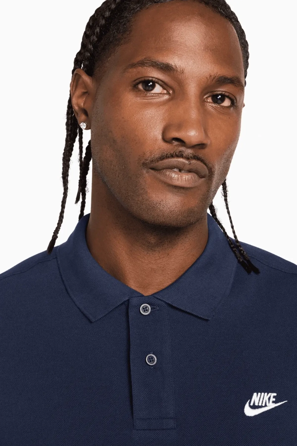 Футболка Nike Club Polo - темно-синий
