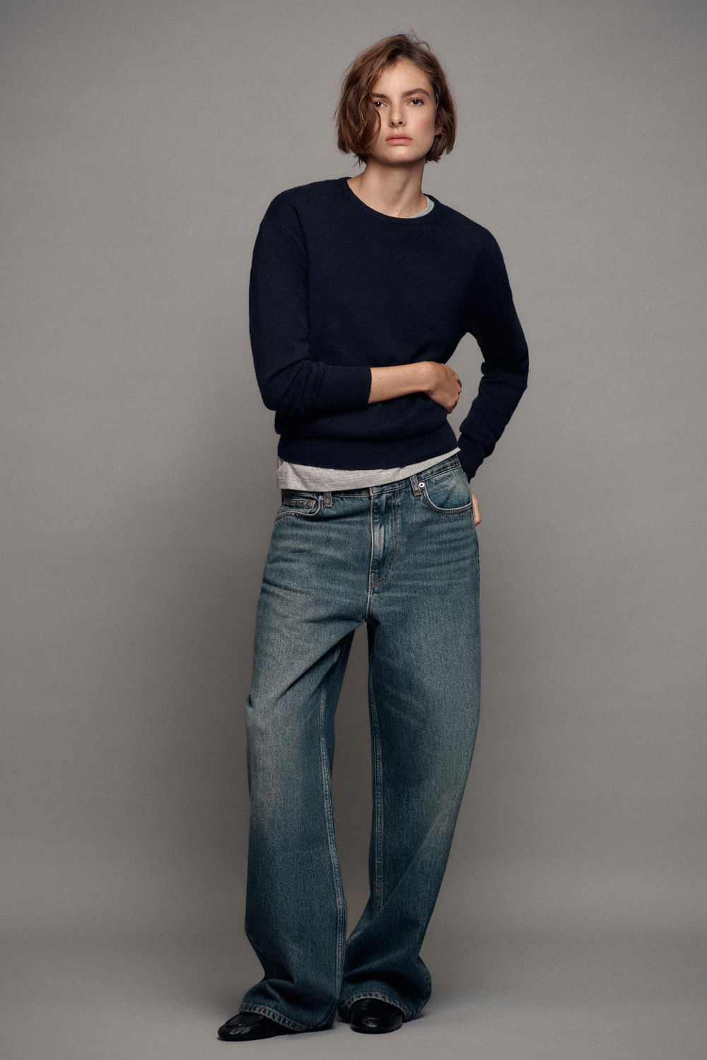 СВИТЕР ИЗ 100% СВЕРХМЯГКОЙ ШЕРСТИ — ZARA