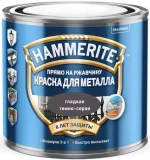 Краска для металлических поверхностей алкидная Hammerite гладкая RAL 7016 темно-серая 0,75 л