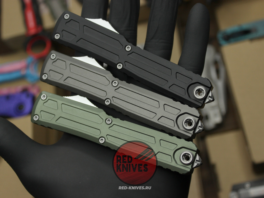 Нож Microtech Ultratech EX-ZBP Gen III Black - клинок байонет, черная рукоять