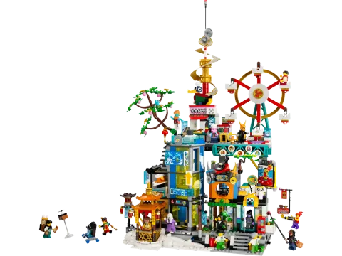 Конструктор LEGO Monkie Kid 80054 Пятилетие Мегаполиса