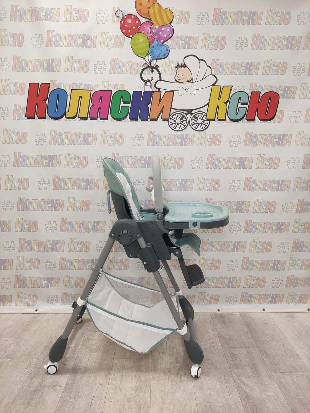 Стульчик для кормления BubaGo Amelia зеленый
