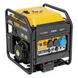 Генератор инверторный GS-5500iFEA, 5,5 кВт, 230 В, открытый корпус, электростартер, ATS DENZEL — фото 2