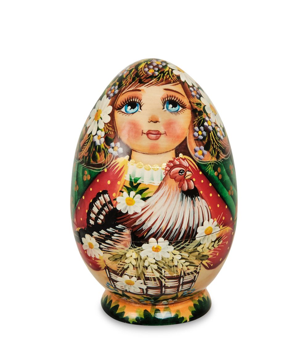 МР-16/13 Матрешка-Яйцо 3м «Мария с курицей»
