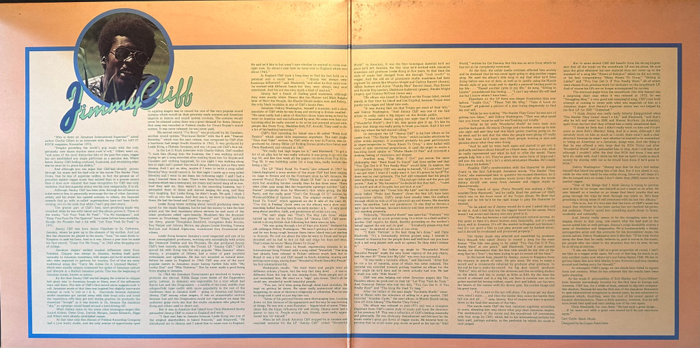 Jimmy Cliff - The Best Of Jimmy Cliff 2LP (Англия 1975г.)