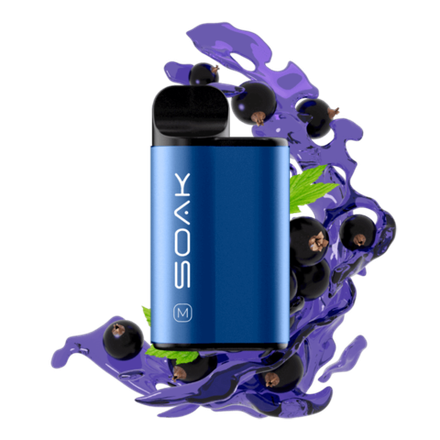SOAK M - Blackcurrant Daiquiri (Дайкири черная смородина) 6000 затяжек