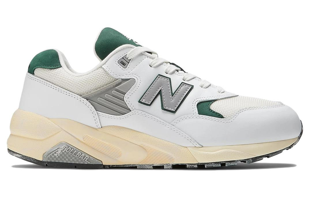 New Balance 580 White Nightwatch Green