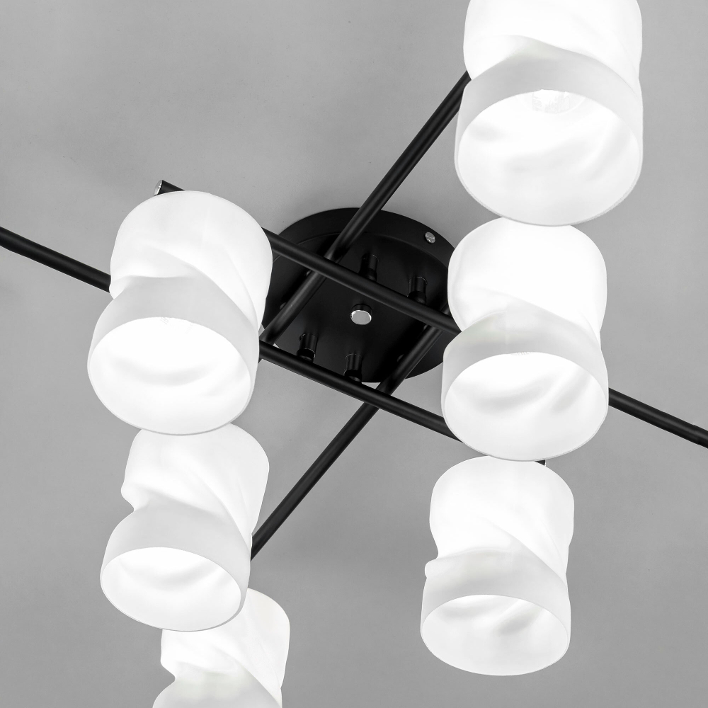 Citilux Нильс CL132185 Люстра потолочная Чёрная