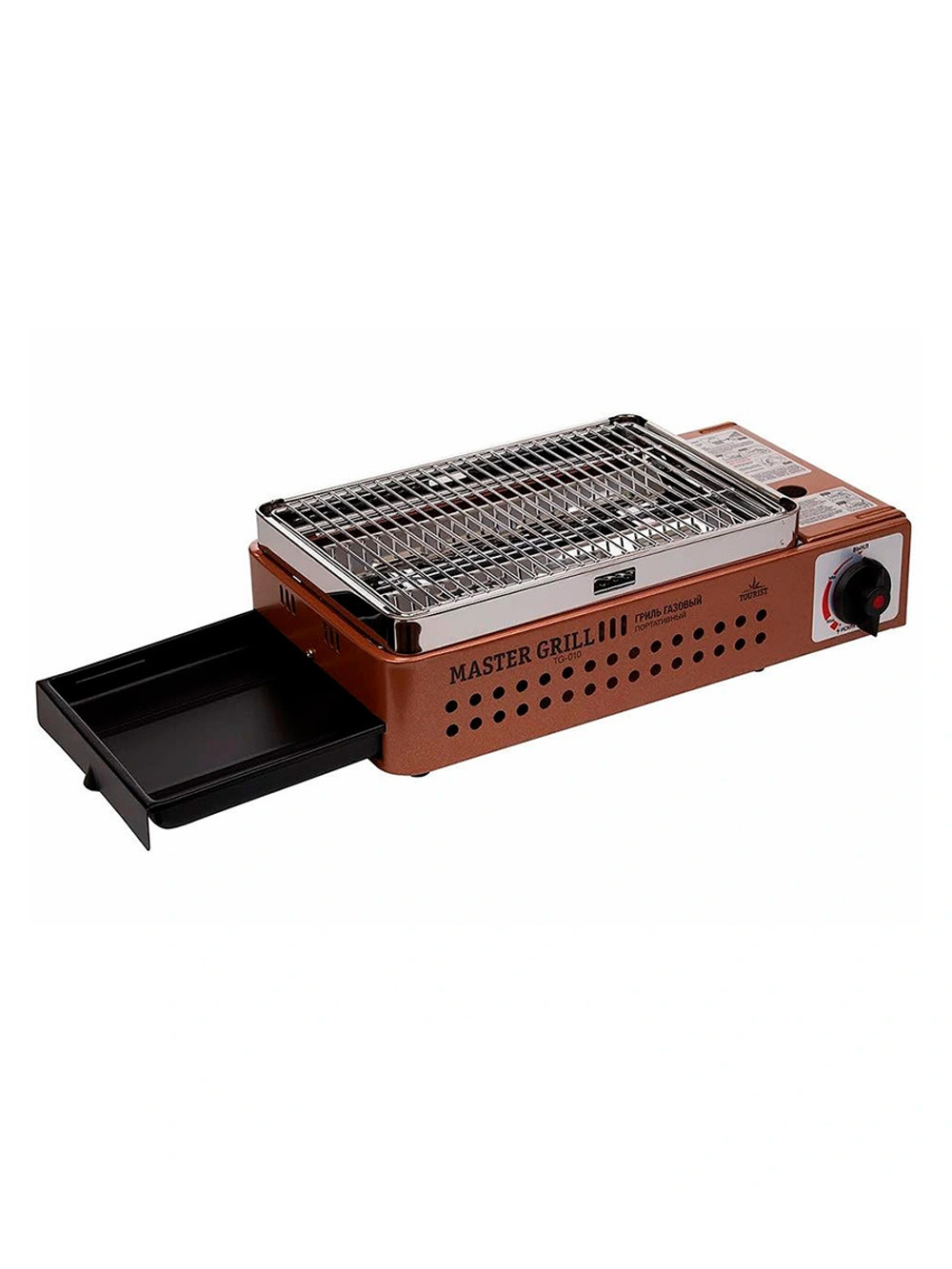 Гриль газовый TOURIST портативный MASTER GRILL (TG-010)