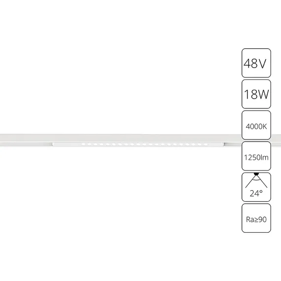 Трековый светильник Optima A7267PL-1WH Arte Lamp