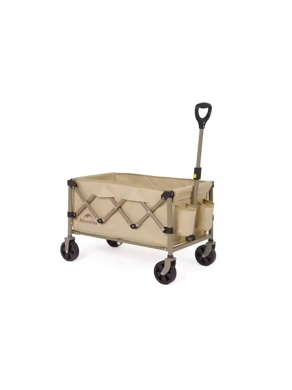 Тележка туристическая Naturehike Light 80х43х70/94 см, 110 л, коричневая