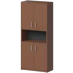 Шкаф с нишей А-312 Терракота 770x370x2000 Арго