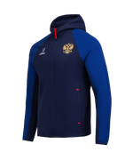 Худи на молнии JOGEL NATIONAL Essential Hooded FZ Jacket, синий/темно-синий