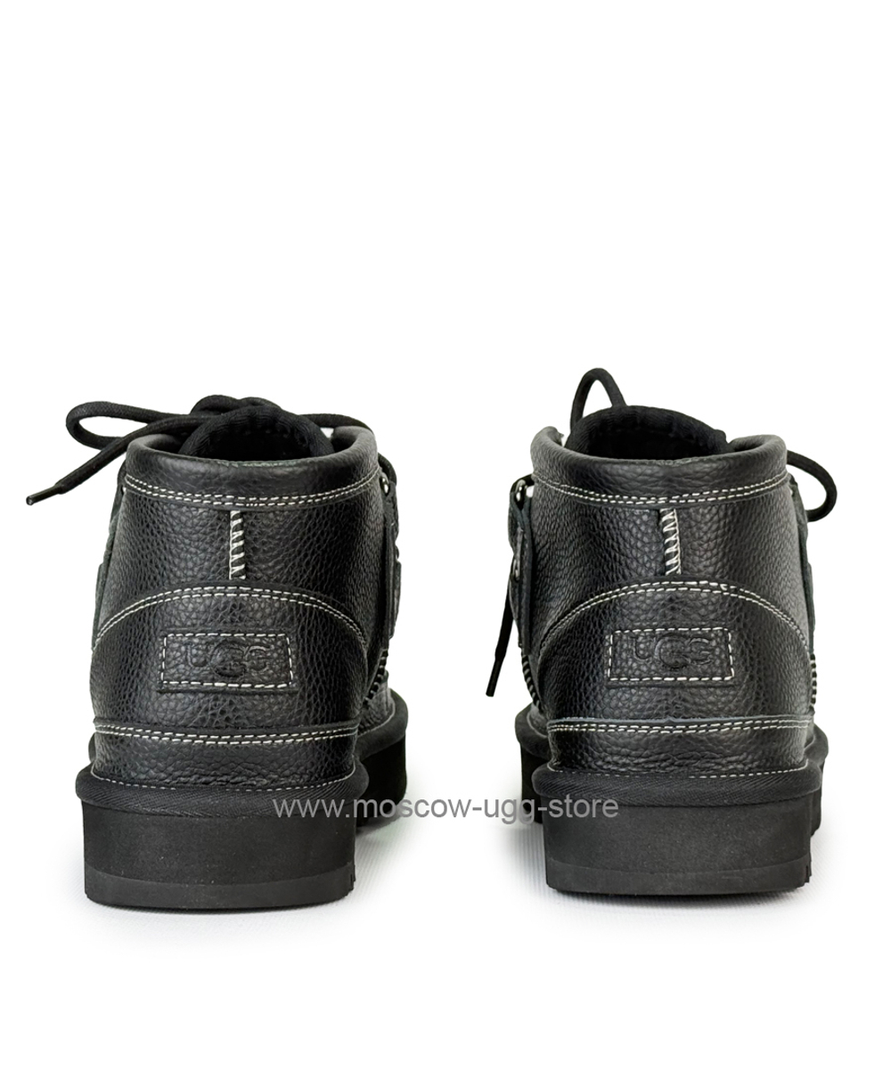MEN'S HAUDEN MOC CHUKKA - Leather Black