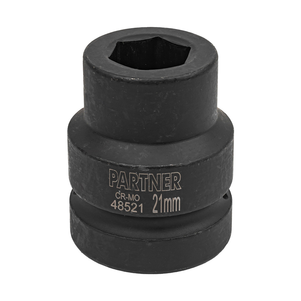 Головка ударная , 21мм (6гр) 1'' Partner PA-48521