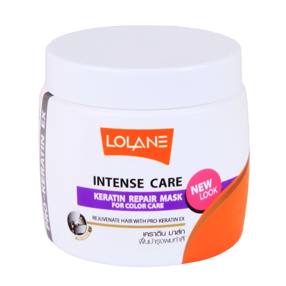 Маска кератиновая для восстановления Lolane, Lolane Intense Care Keratin Repair Mask, 200 мл.