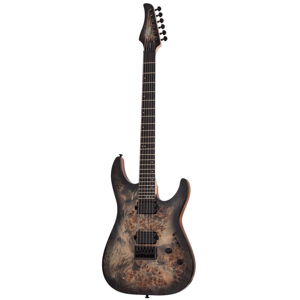 SCHECTER C-6 PRO CHARCOAL BURST